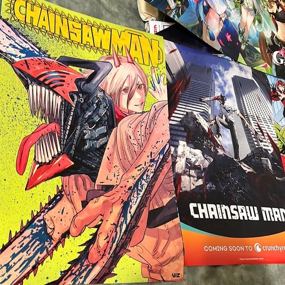 Chainsaw man FIVE Anime posters (Adding soon) New - Picture 13 of 15